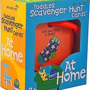 Toddler Scavenger Hunt Cards at Home